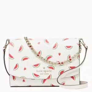 NWT Kate Spade Carson Convertible Watermelon Party w/ Chain and Crossbody Strap